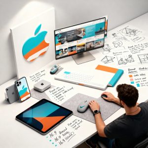 سایت طراحی گرافیک و برندینگ فیل