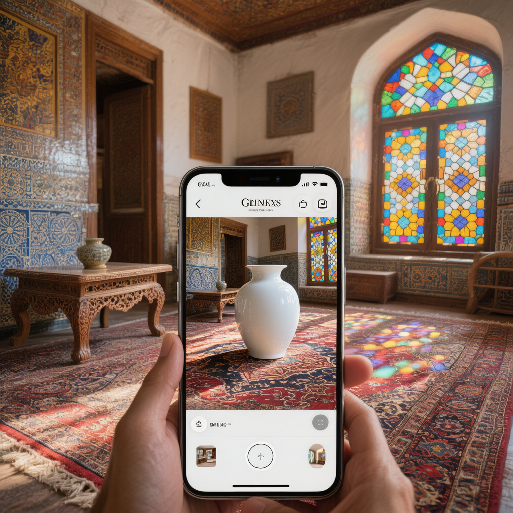 hunyuan image 3.0 a تصور کنید مشتری در ش چشمانداز آینده: ادغام متاورس و واقعیت افزوده در مارکتینگ ایرانی تا ۱۴۰۵