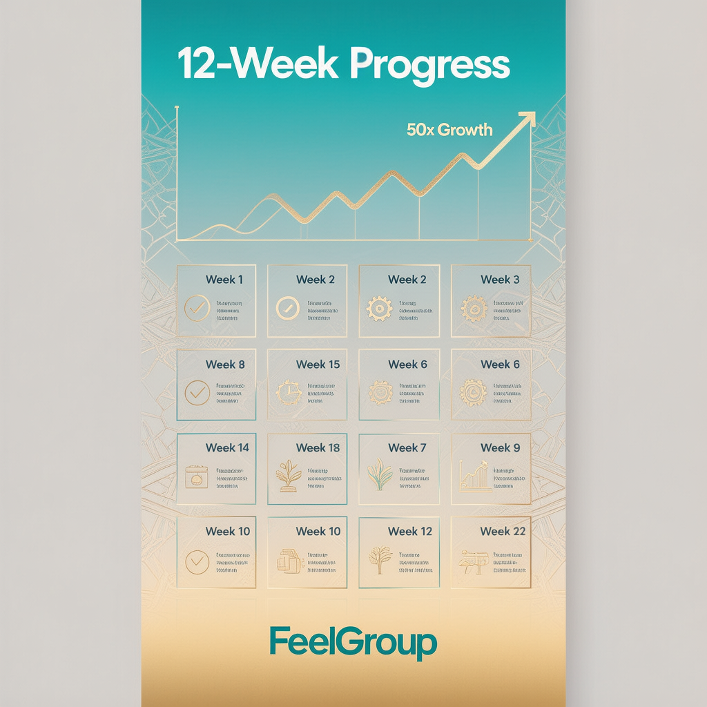 برنامه ۹۰ روزه رشد ۵۰ برابری با هوش مصنوعی feelgroup.ir