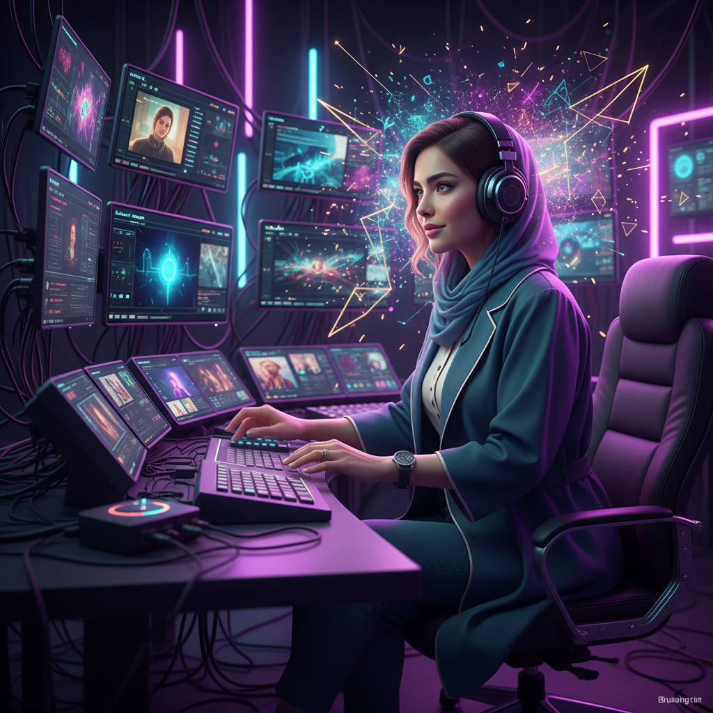 تولید خودکار ریلز با هوش مصنوعی رشد انفجاری ۱۴۰۴