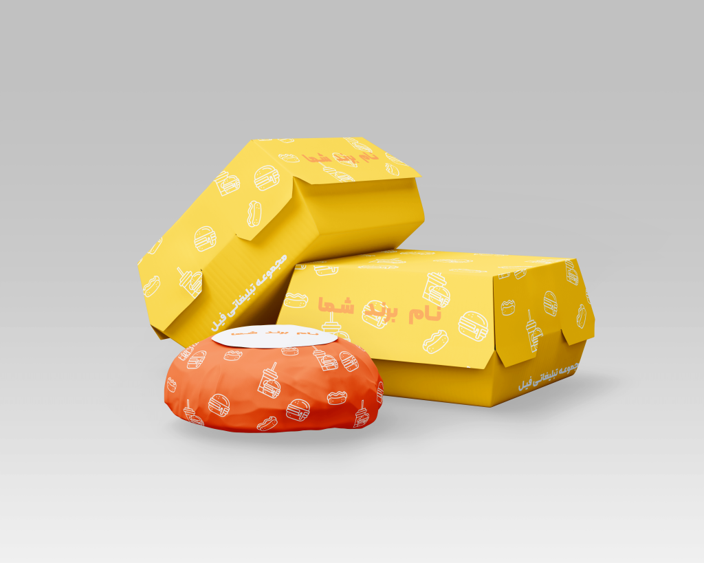 بسته یندی محصول گروه طراحی گرافیک فیل